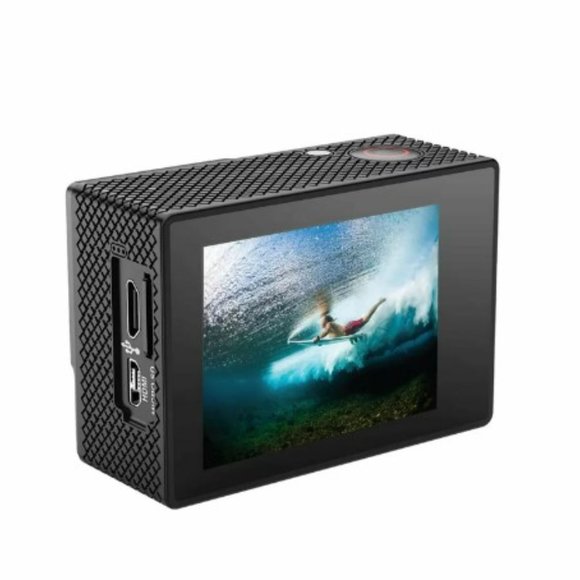 NWT IJoy Visionne 4K Waterproof Action Camera with Accessories - Picture 4 of 4